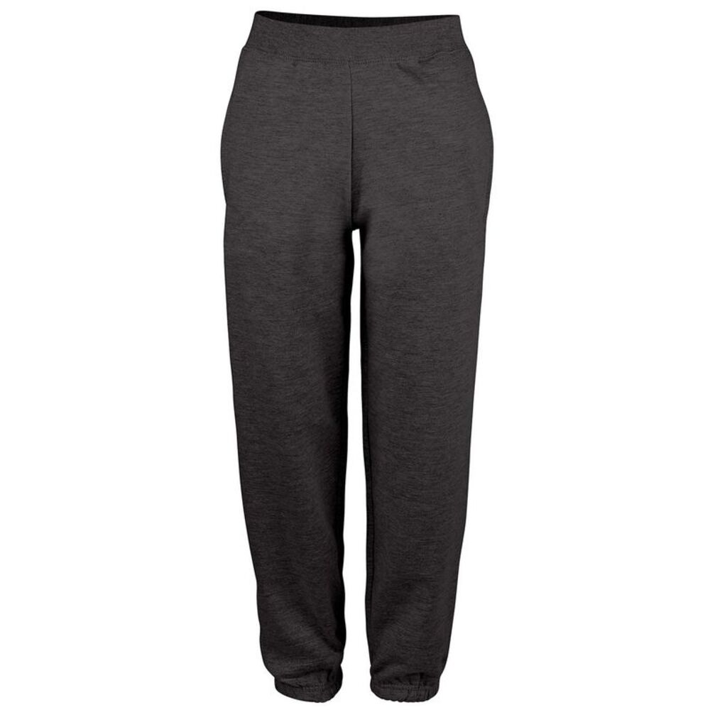 Awdis Mens College Cuffed Sweatpants / Charcoal